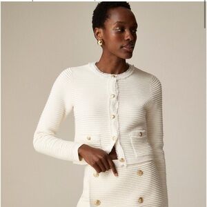 J. Crew Emilie Sweater Jacket NWT Medium